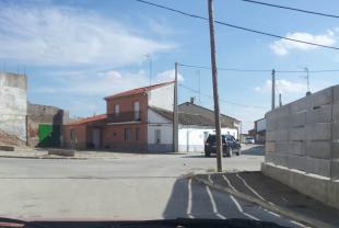 Hacia la calle sur para salir de Fontiveros